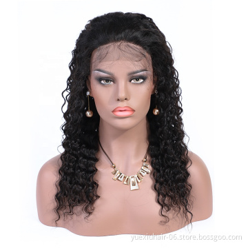 13*4 Lace Virgin Wigs Malaysian Human Hair Lace Front Cheap Human Hair Braided Wigs Deep Wave Wigs for Black Women